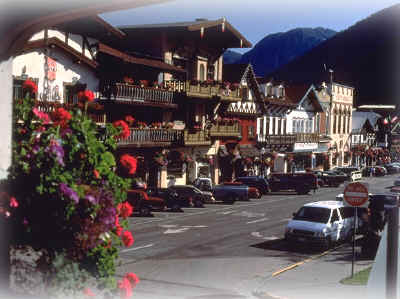 Front Street in Downtown Leavenworth